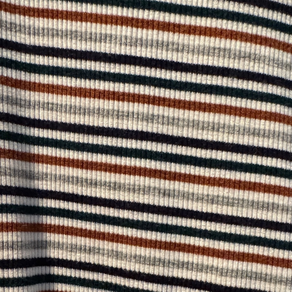 Daytrip Multistripe Mock Neck Long Sleeve Top - Picture 2 of 4